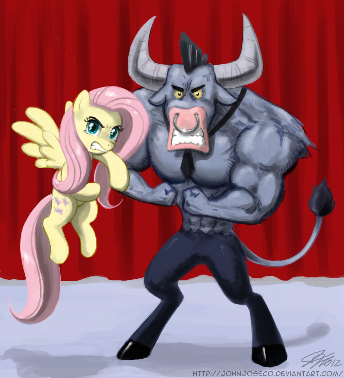 Funny pictures, videos and other media thread! - Page 11 142775+-+artist+john_joseco+fluttershy+iron_will