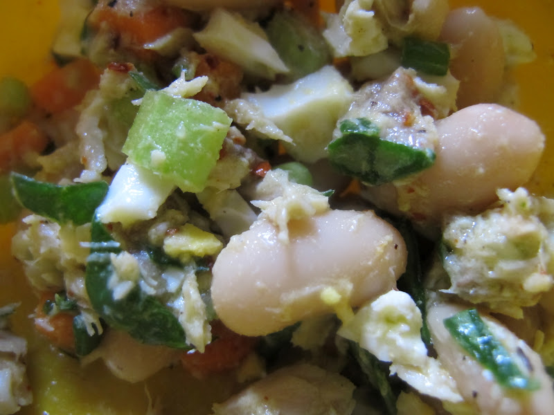 Dinner Place TunaCannellini Bean Salad with Feta Pantry Dinner