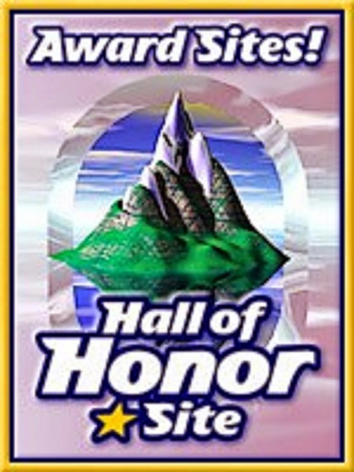 HALL OF HONOR - AWARD SITE!