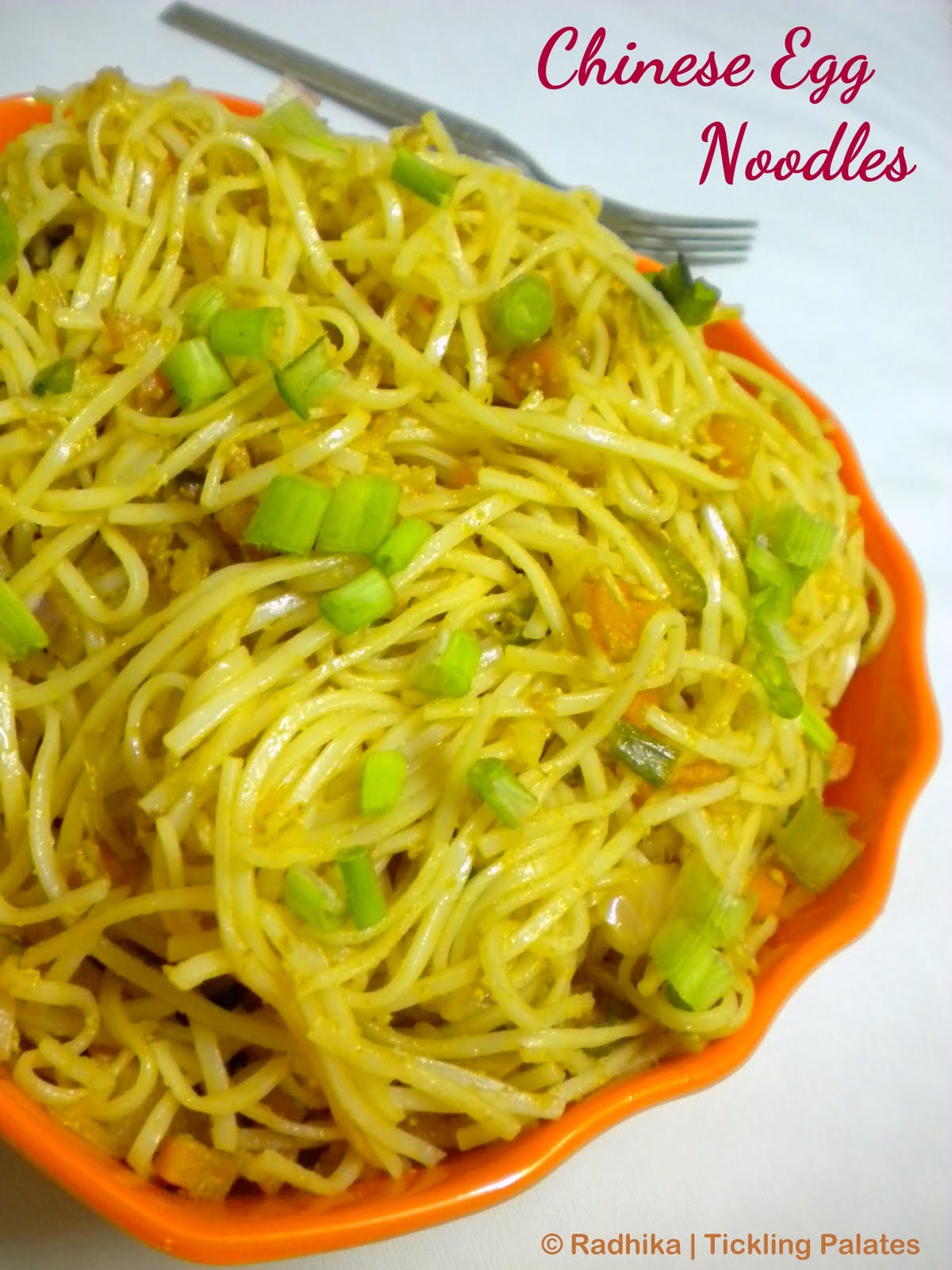 Chinese Egg Noodles | Tickling Palates