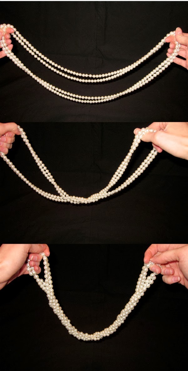 The Bean Sprout Notes A New Twist on Wearing Pearls