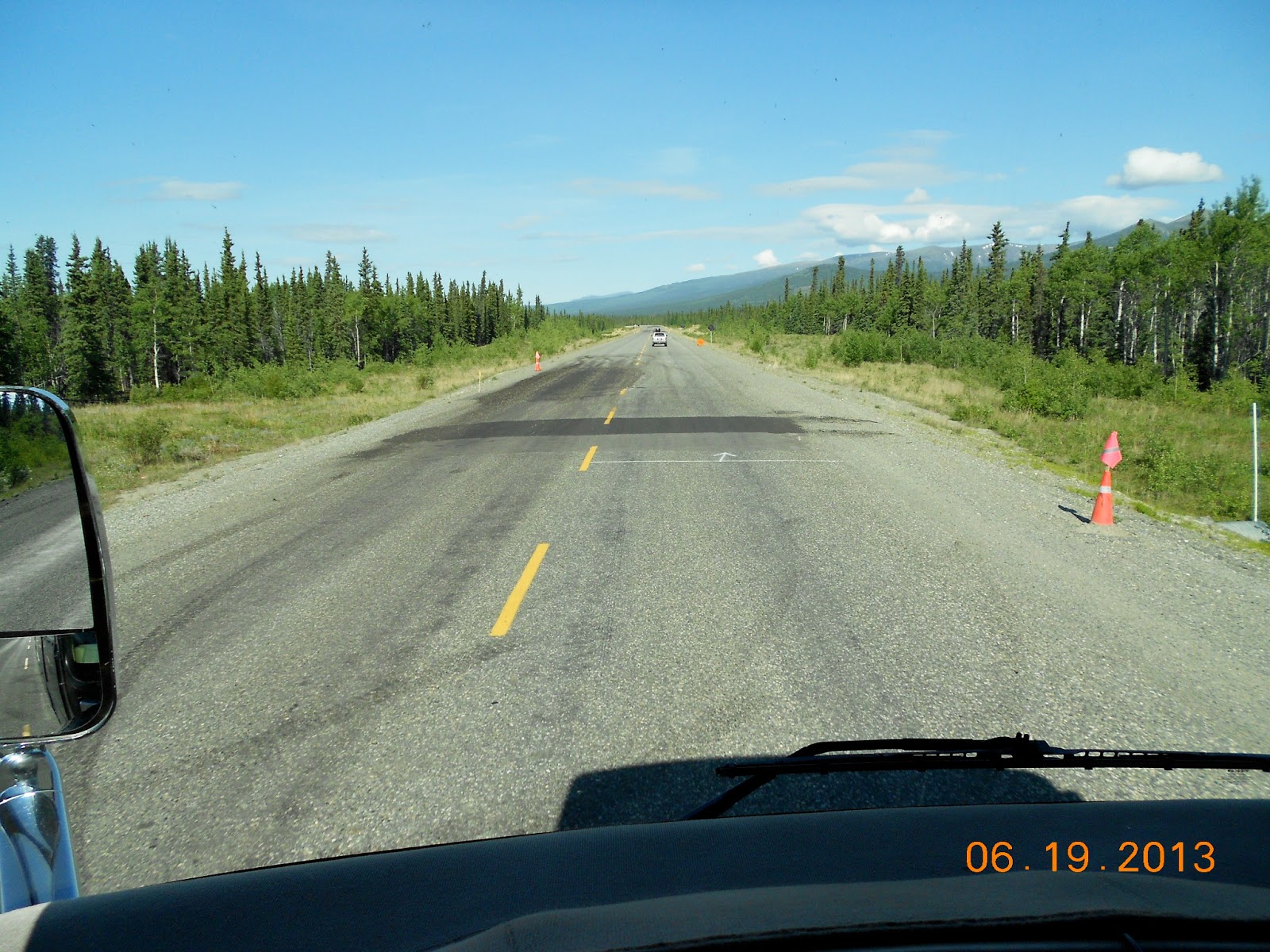 BY CHANCE WHITEHORSE, YUKON TO BORDER CITY, ALASKA