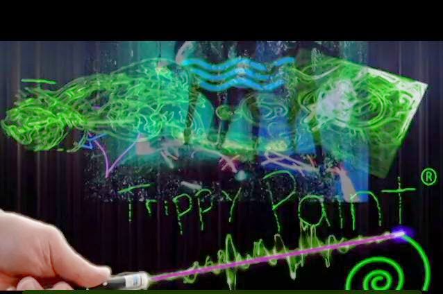 Killerphones Trippy Paint Worlds First Invisible Laser
