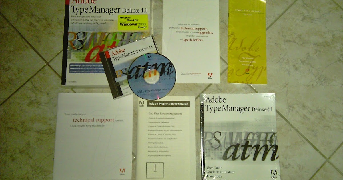 adobe type manager windows 7 free