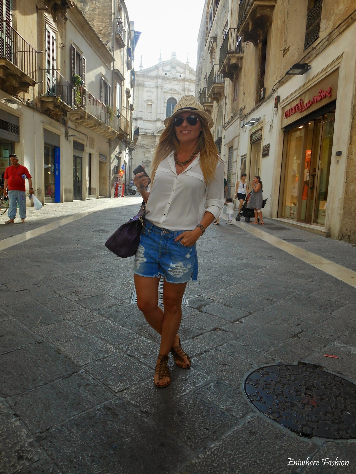 Eniwhere Fashion - Lecce - Shorts Mango