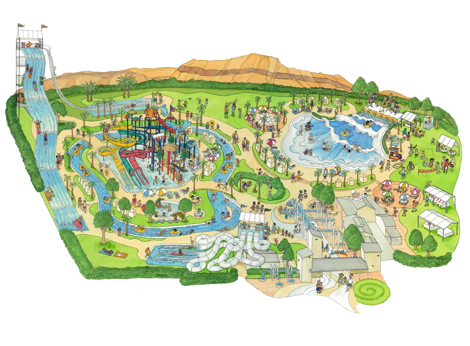 El nuevo parque acuático de Las Vegas se llamará