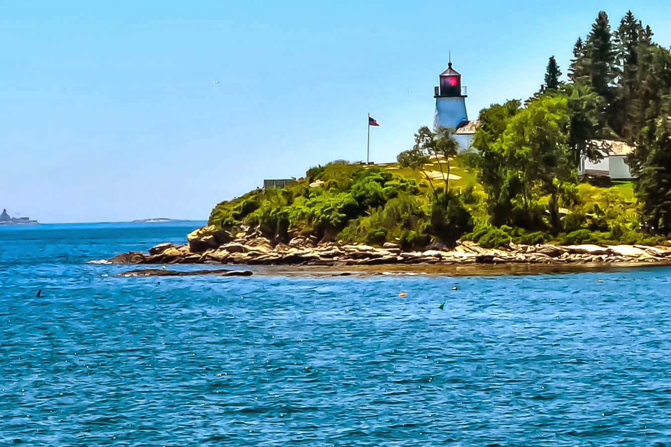 Maine Lighthouses and Beyond Burnt Island Lighthouse