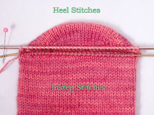 Two-at-a-Time Socks on a Magic Loop: The Heel, Part 1