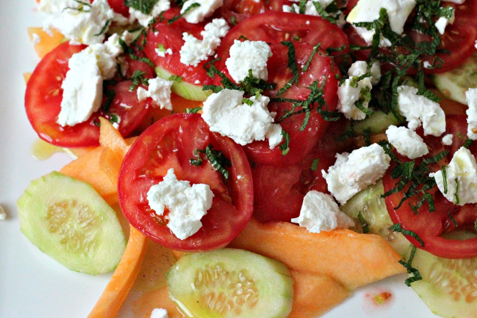 Milk and Honey Melon Salad