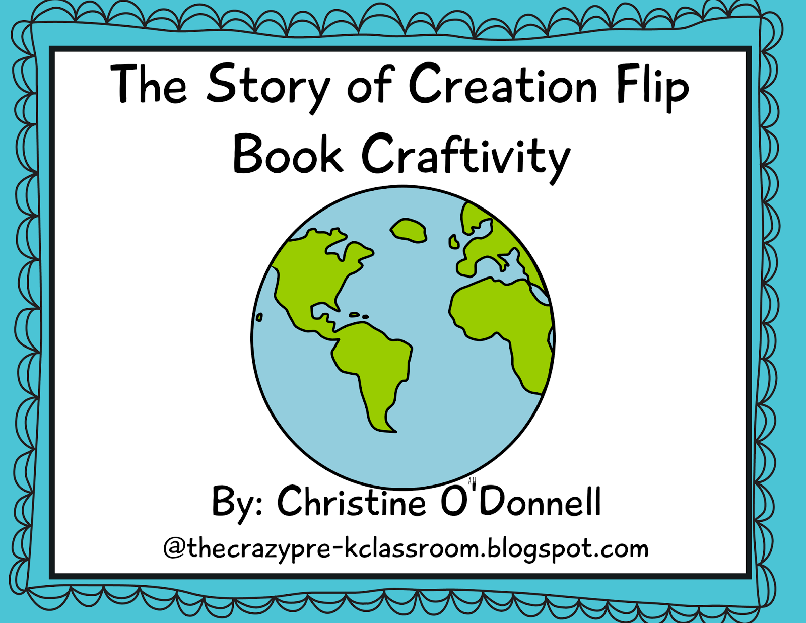 The Story of Creation Flip Book Freebie!
