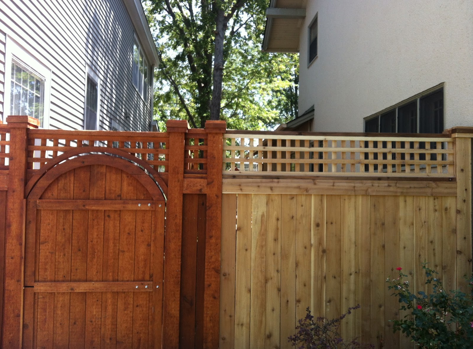 Craftsman Style Fence Hack 1917 Arts & Crafts Home