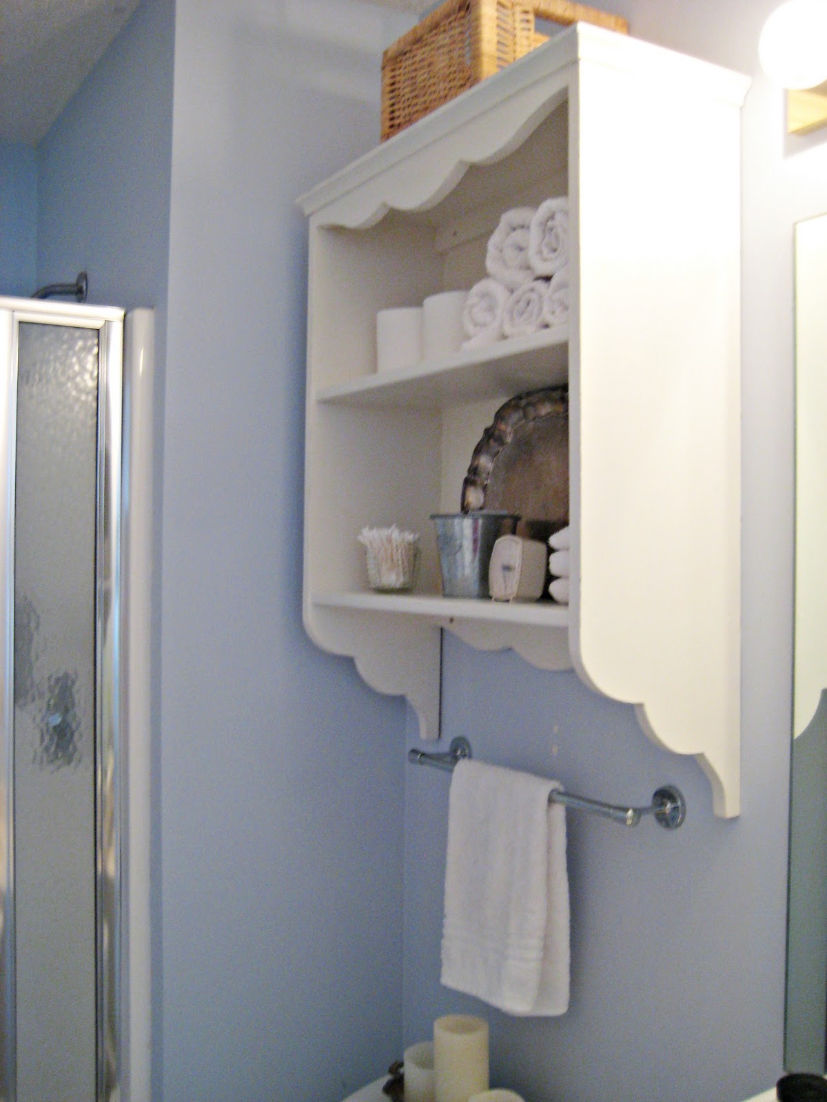 Happy At Home Adding Storage To A Small Bathroom
