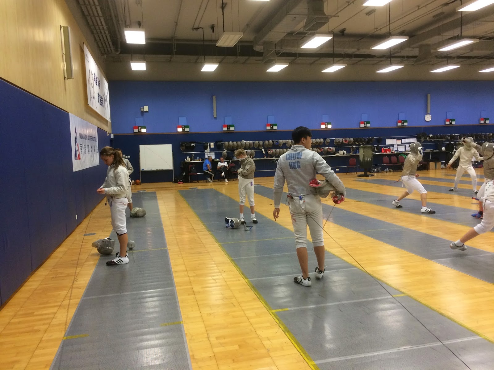 MOSMAN FENCING ACADEMY Training in Hong Kong with National Team