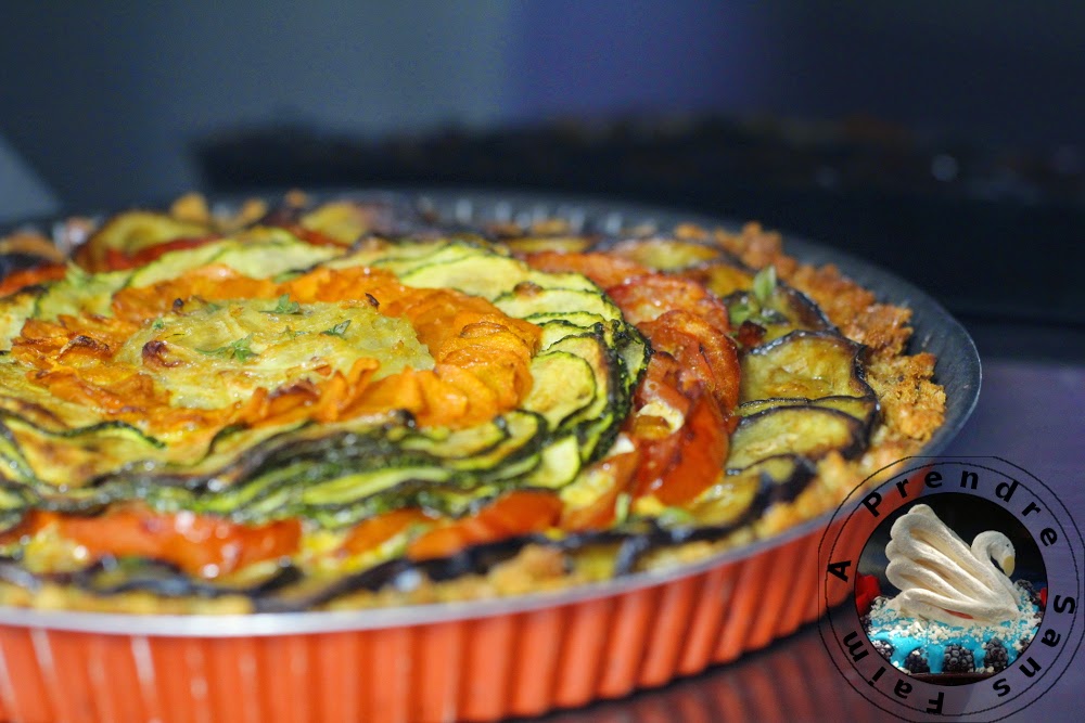 Quiche de pain aux légumes primeurs A Prendre Sans Faim