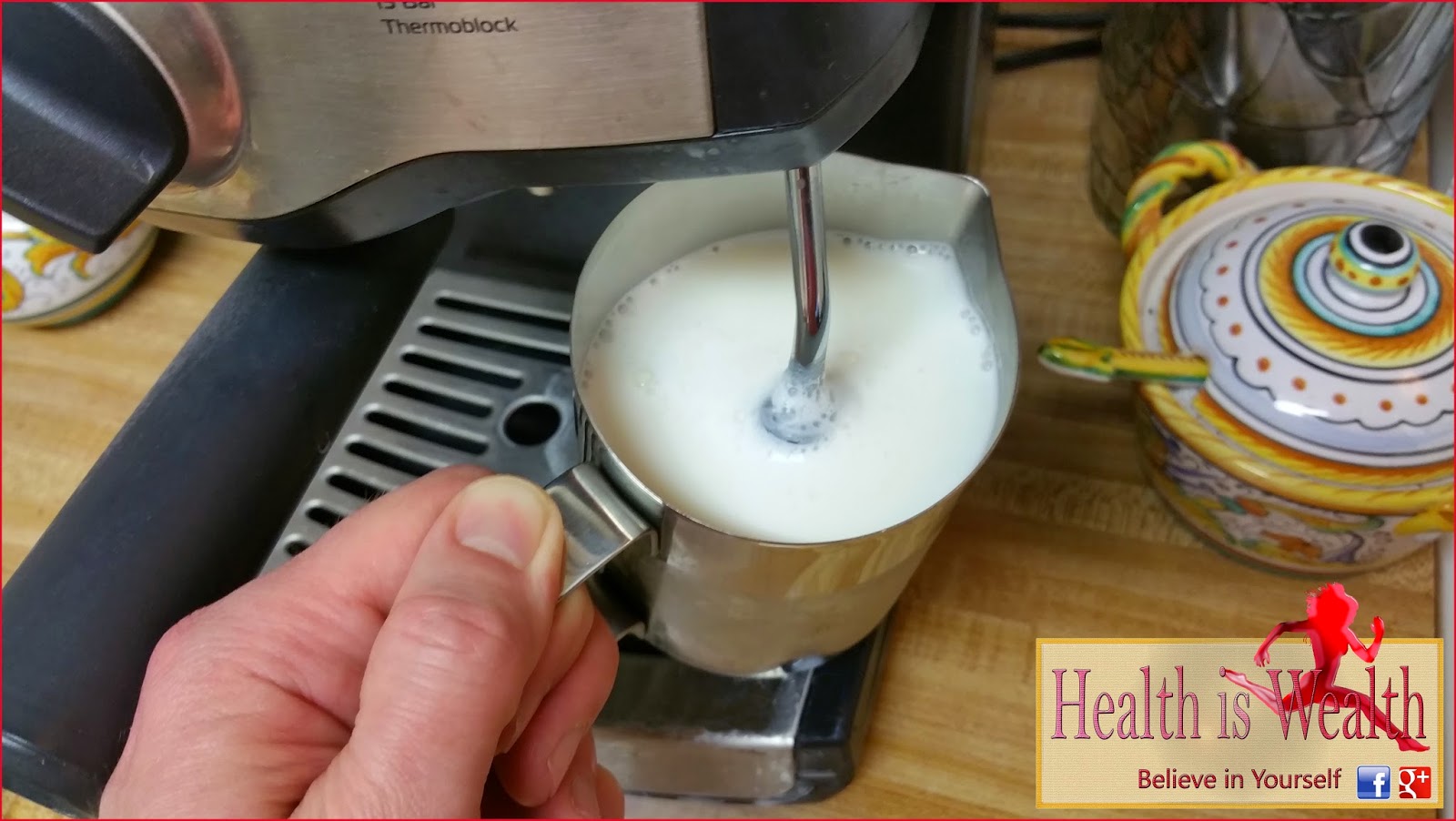 Strong and Beyond Homemade CaffeineFree Chai Latte