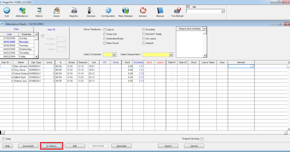 Housekeeping for the TCMS V2 FingerTec Technical Blog
