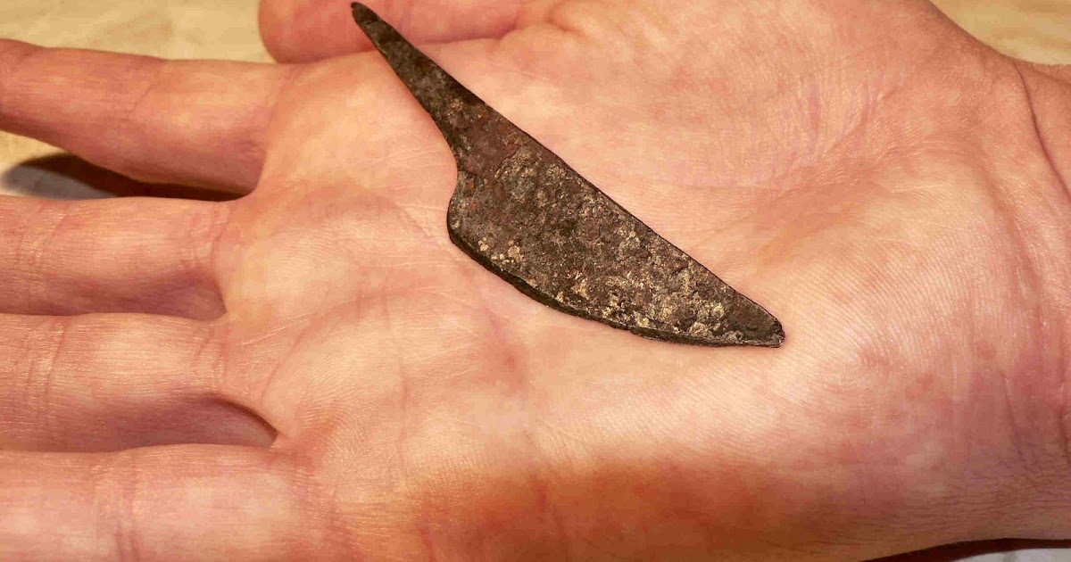 Mosemalm Iron knives from Denmark 500 BC AD 1500