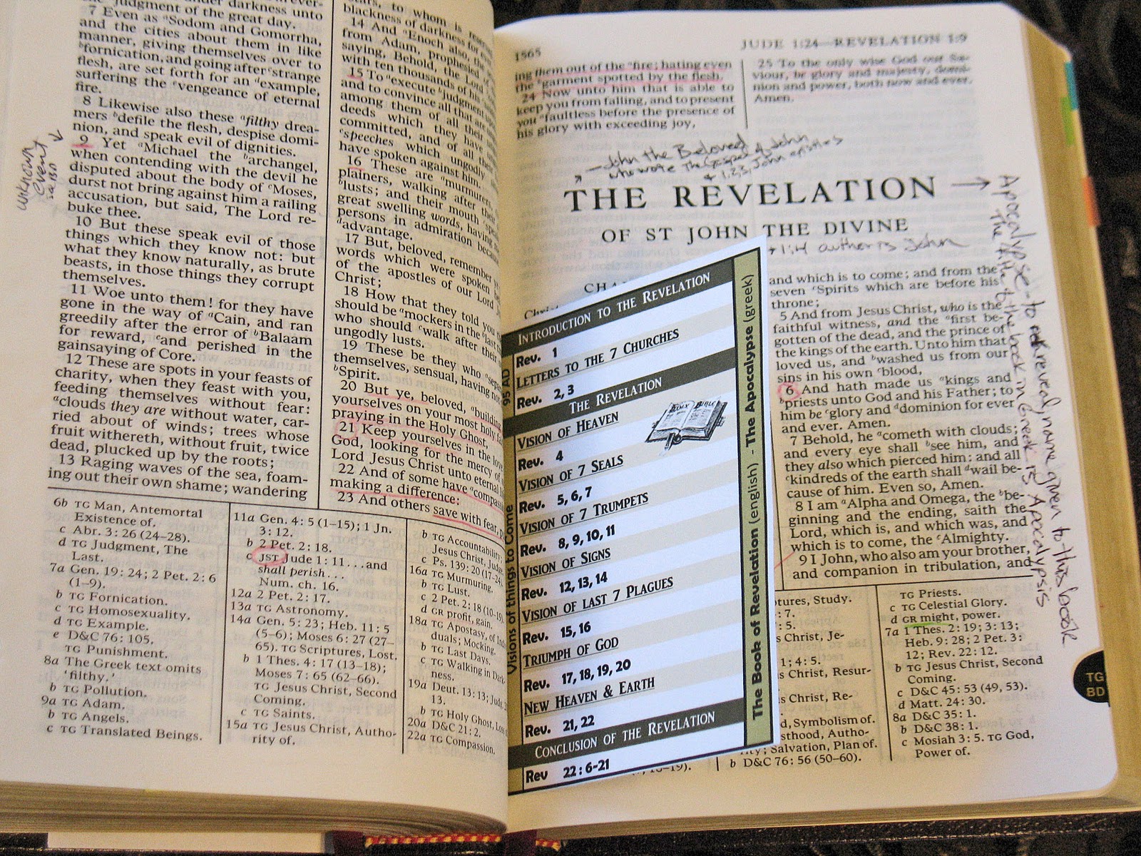 Plenty of Picnics: The Book of Revelation - Chapter Outline Printable