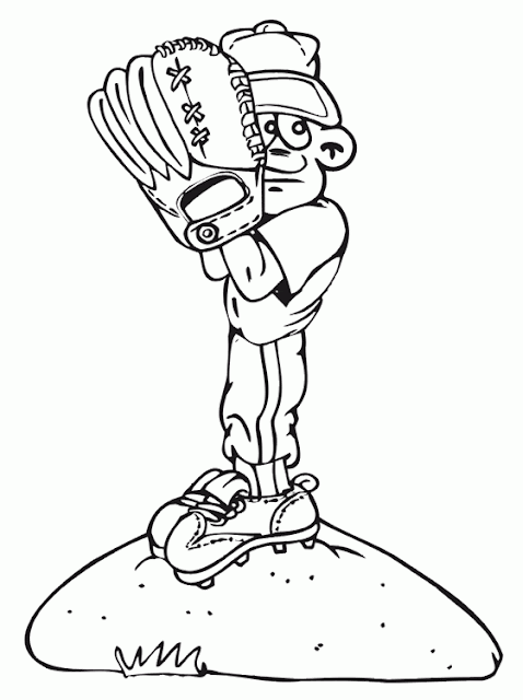 Baseball Coloring Pages | Download Free Printable Baseball Colouring title=