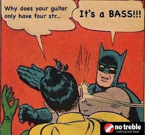 Batman Has His Bass, and I Have Mine