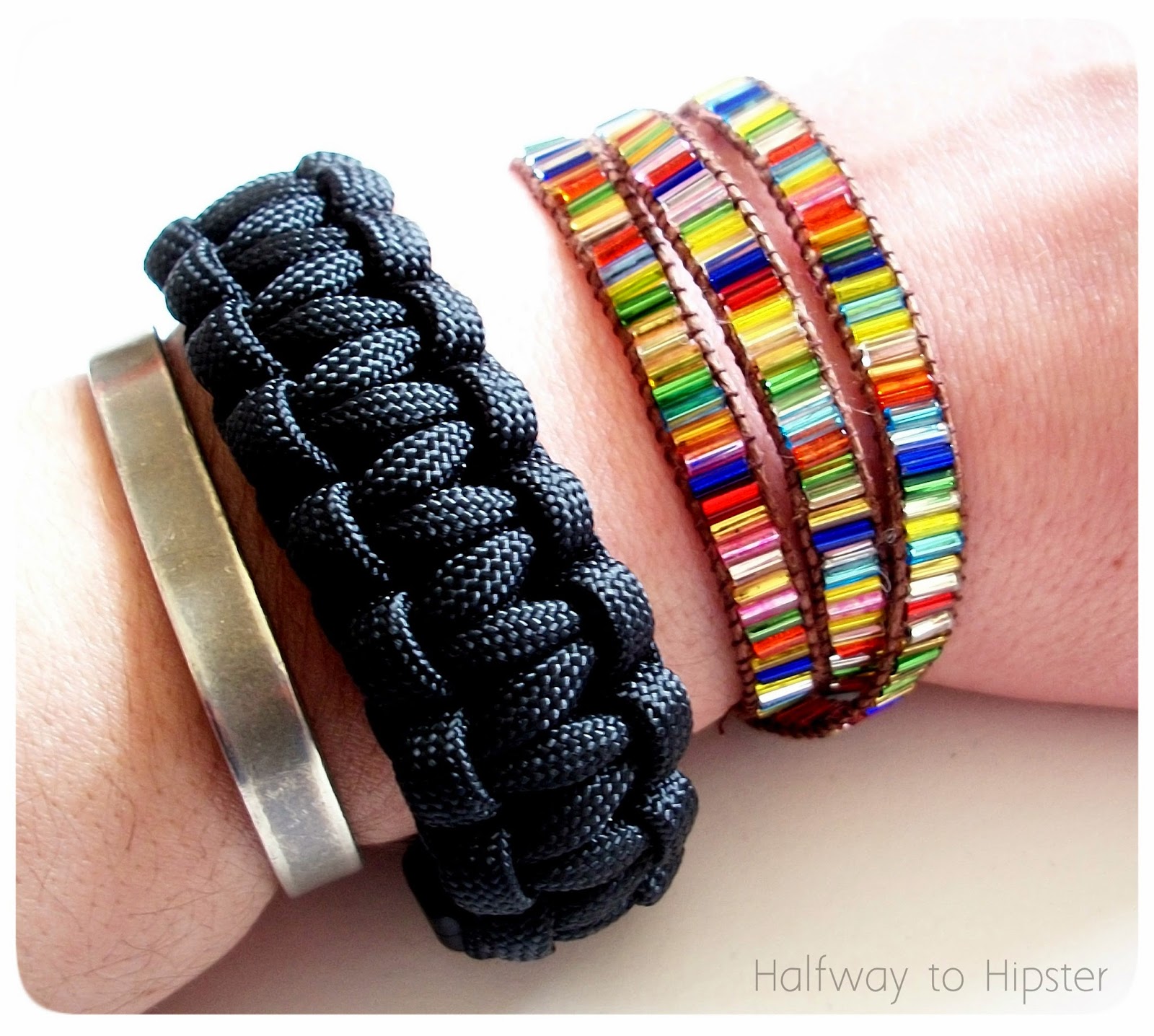 Halfway To Hipster DIY Wrap Bracelet