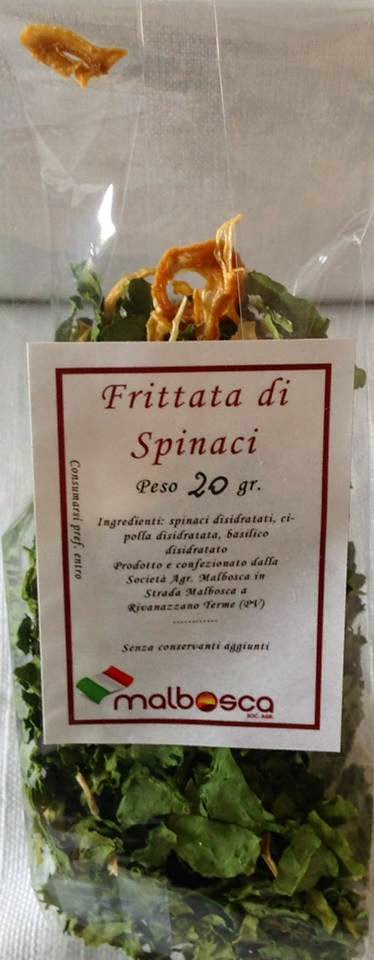 Frittata di spinaci Frittata pronta di spinaci