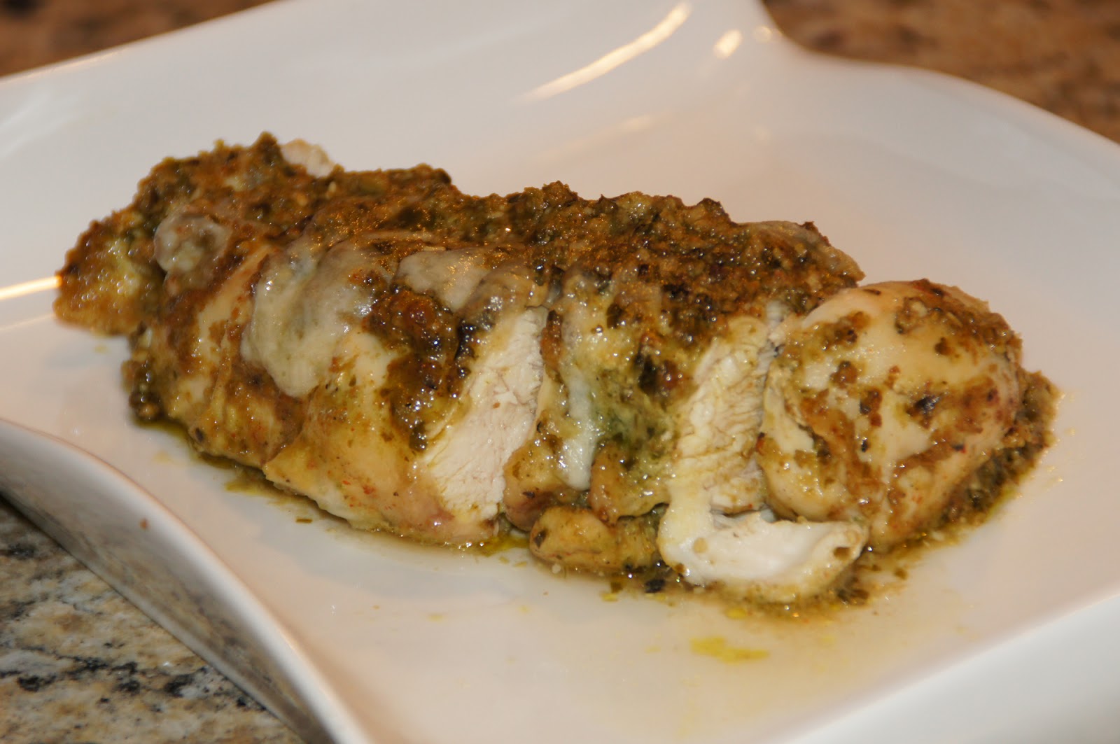 Little Bit of Everything Basil Pesto Chicken