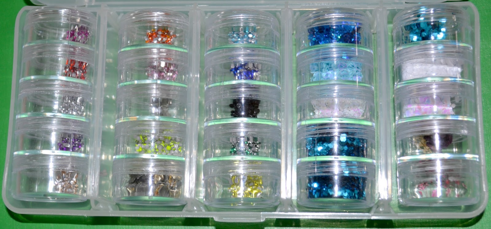 nail art storage containers