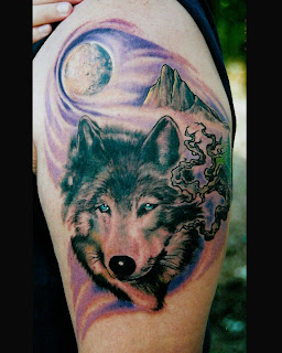 wolf tattoos, tattooing