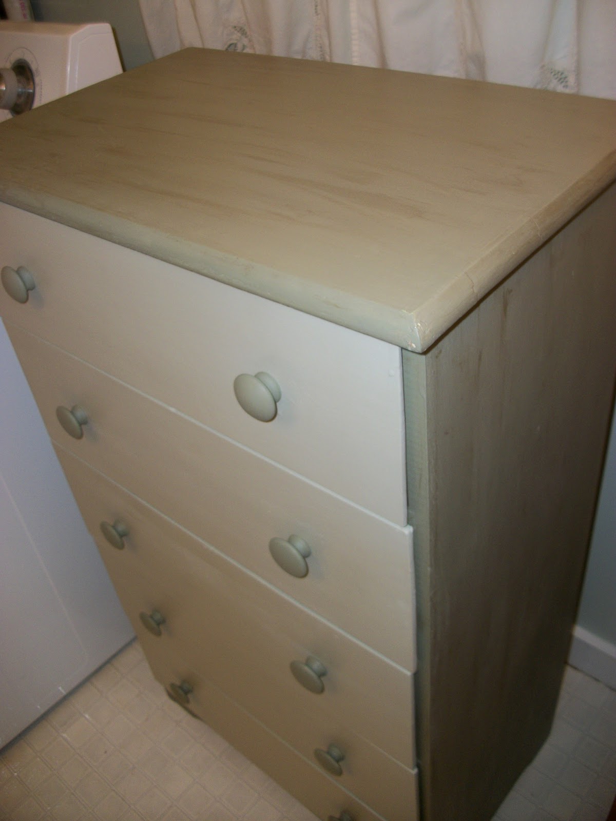 My Happy Place Bathroom dresser