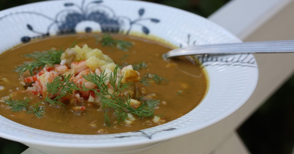 World's best curry powder project Curry Soup with Shellfish, Apple & Dill