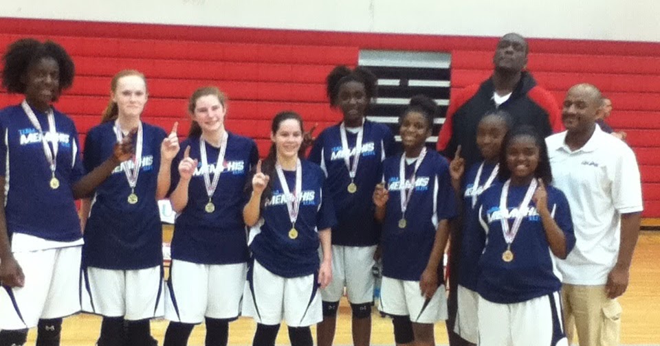 Memphis Girls Basketball Team Memphis Elite 7th Grade wins Tennessee