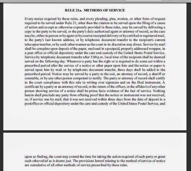Consumer Debt Litigation (Texas) Disputing the Existence of Deemed