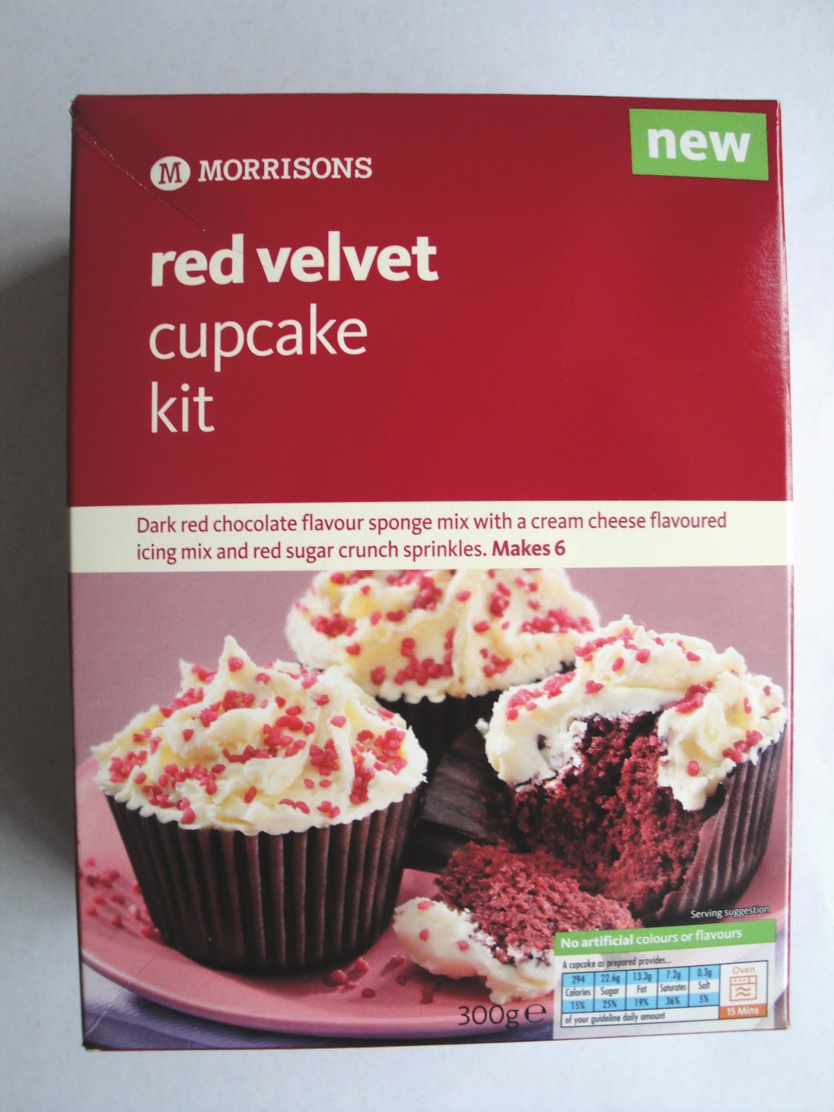 Grocery Gems Morrisons Red Velvet Cupcake Kit (£1.39 at Morrisons)