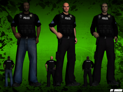 [C] - SkinPack [Official] Cops+new