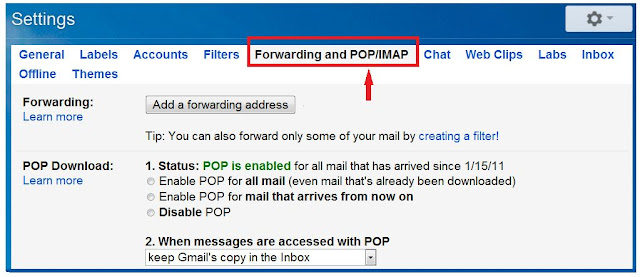 Auto forward your mail to another account