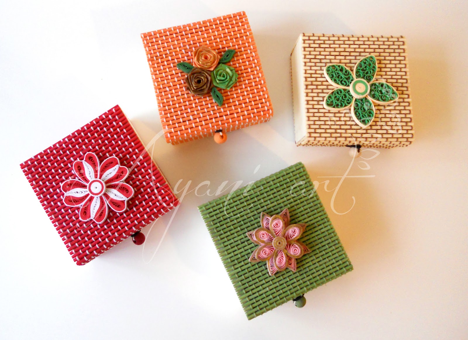 Ayani art Quilled gift boxes