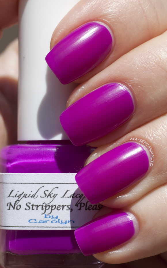 Liquid Sky Lacquer No Strippers, Please