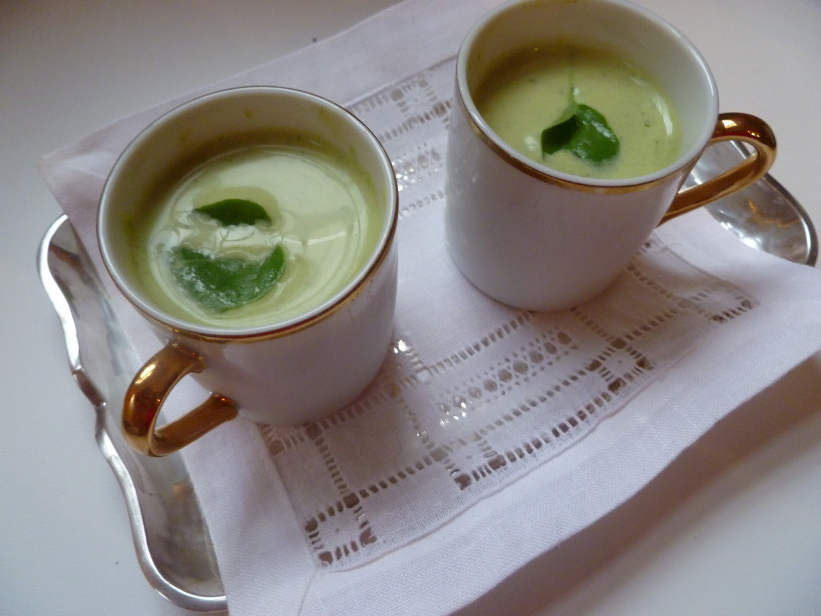 Lindaraxa Cold Cream of Watercress Soup