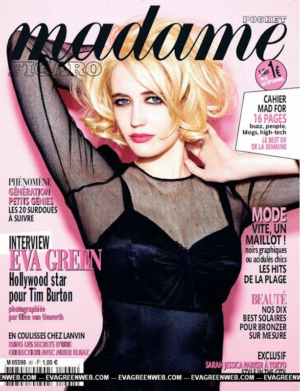 Smartologie: Eva Green for Madame Le Figaro Magazine April 2012