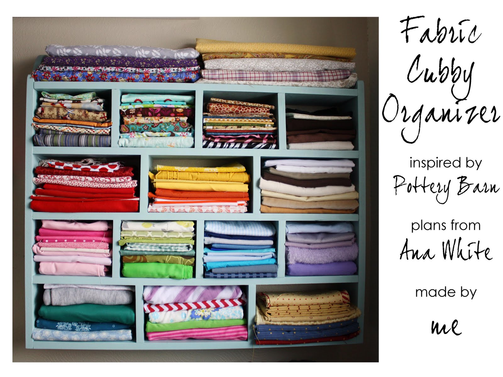 Running With Scissors Fabric Storage Cubbies