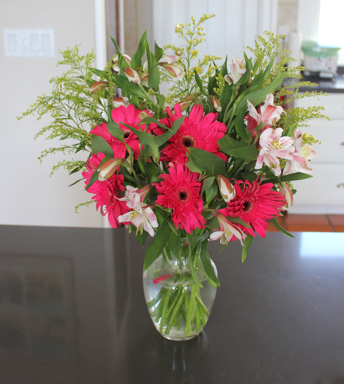 How to make 12 in Trader Joe's flowers look like a 50 arrangement