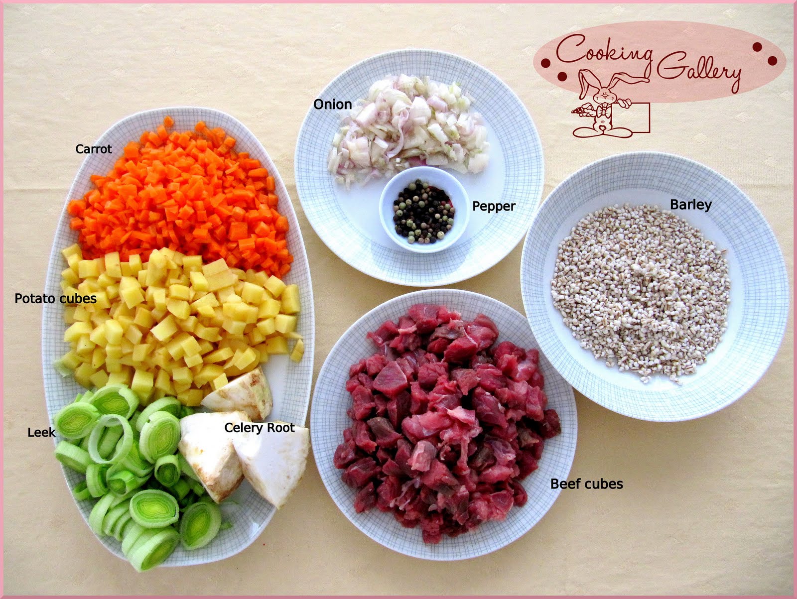 Graupensuppe German Barley Soup Cooking Gallery