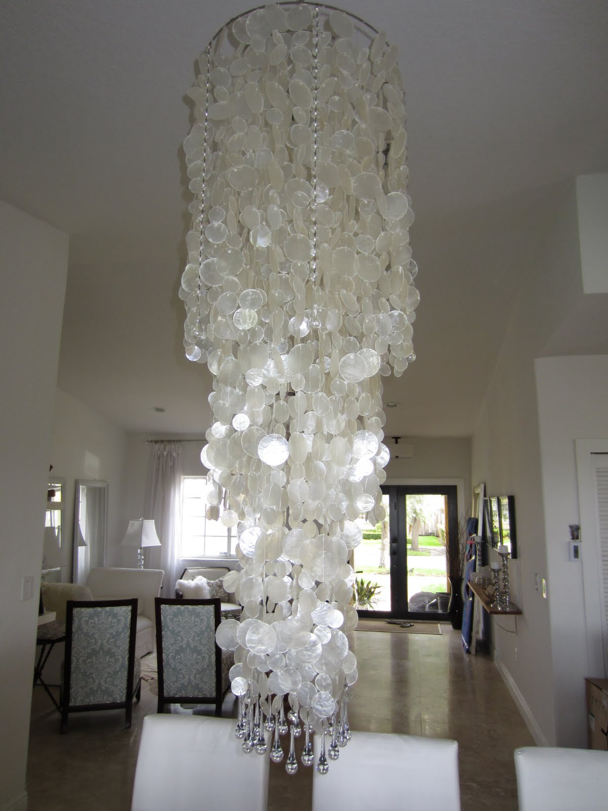 The Cuban In My Coffee DIY Chandelier, Adding Crystals To Customize Your Lighting