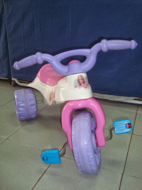 fisher price barbie tricycle