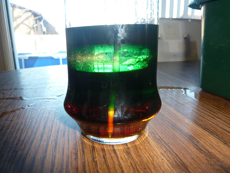 Solid Liquid Gas Unit Liquid Layers Experiment