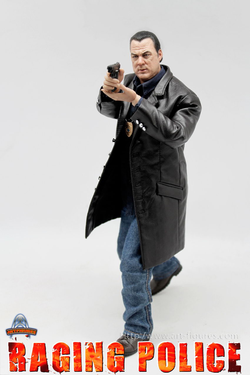 Toyhaven New From Art Figures Af008 1 6th Scale Raging Police Or Old Man Steven Seagal 12 Inch Figure