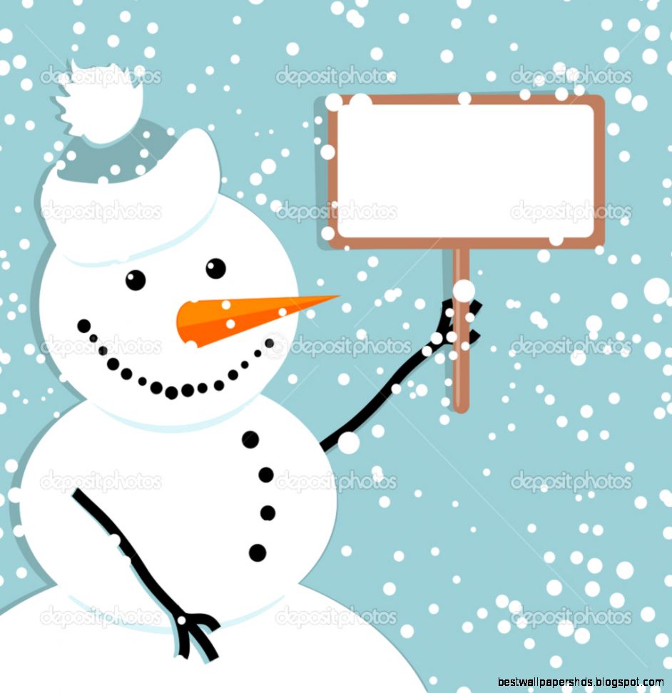 Christmas Snowman Border Clip Art Christmas Snowman Border Clip Art