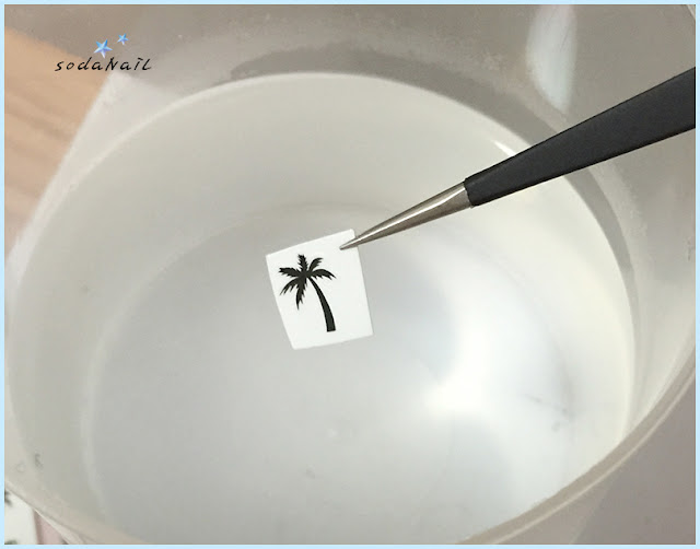 how to use water decal
