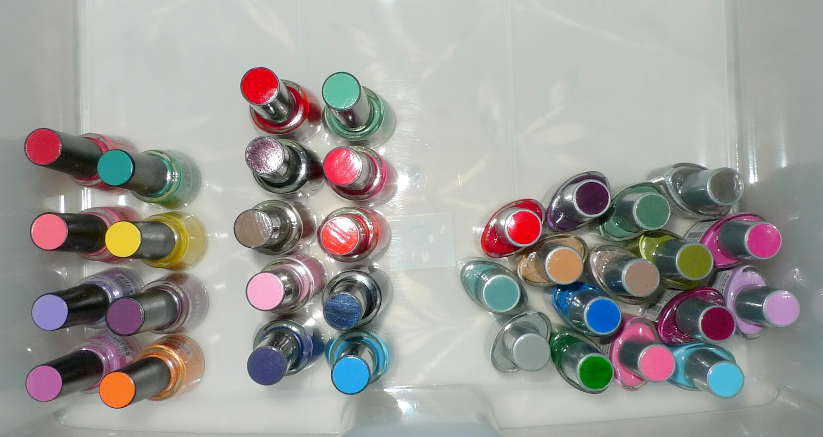 AIKA FIERCE DIY NAIL POLISH SWATCH LABELS part 1